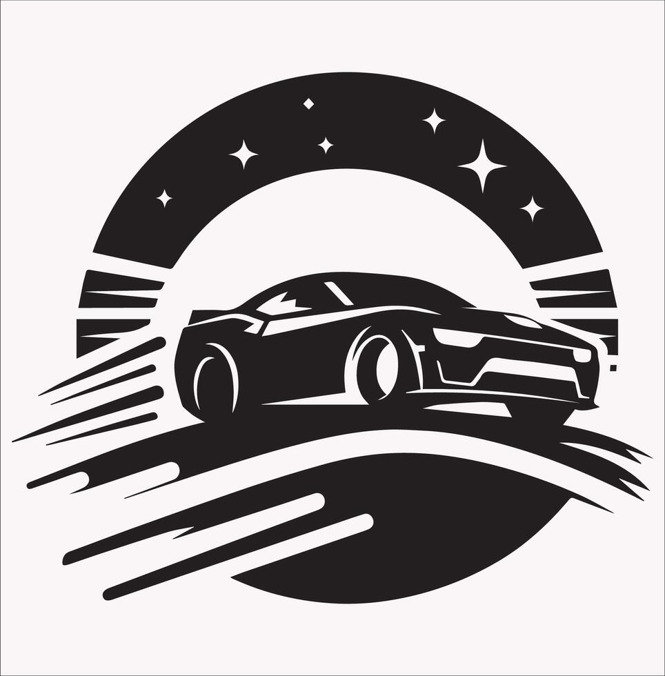 Car Logo Silhouette for Your Projects vector