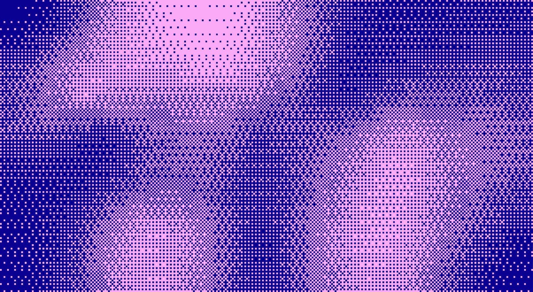Abstract bitmap purple gradient background. Violet spotted texture. Retro pixelated textured backdrop. vector