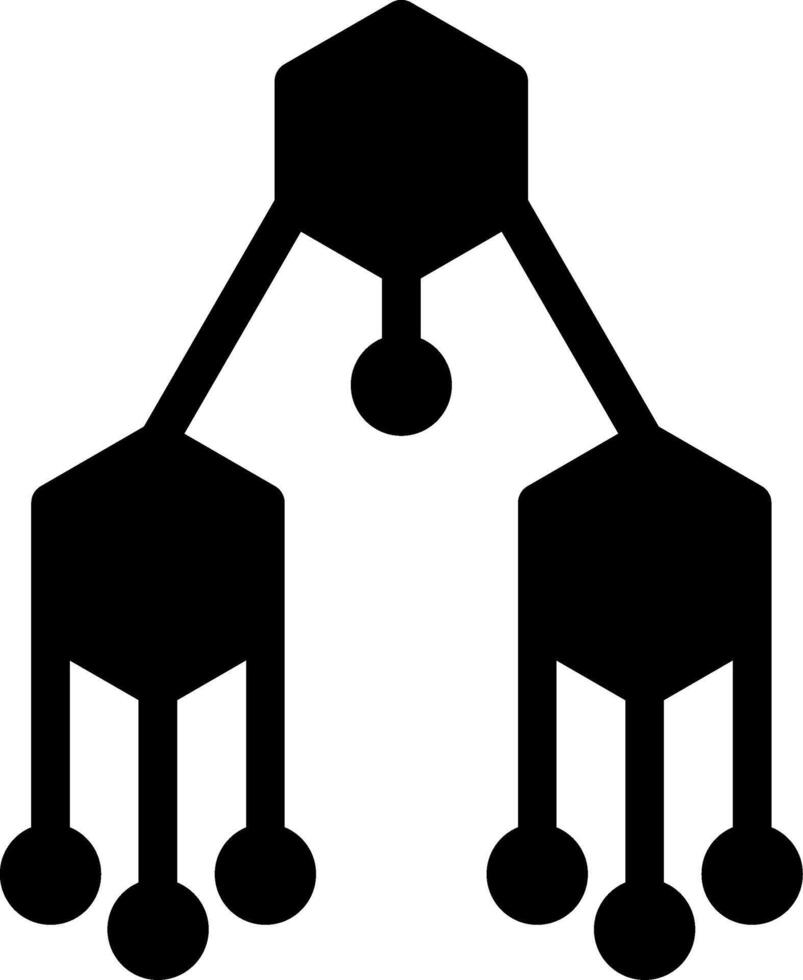 Virel Marketing Glyph Icon vector