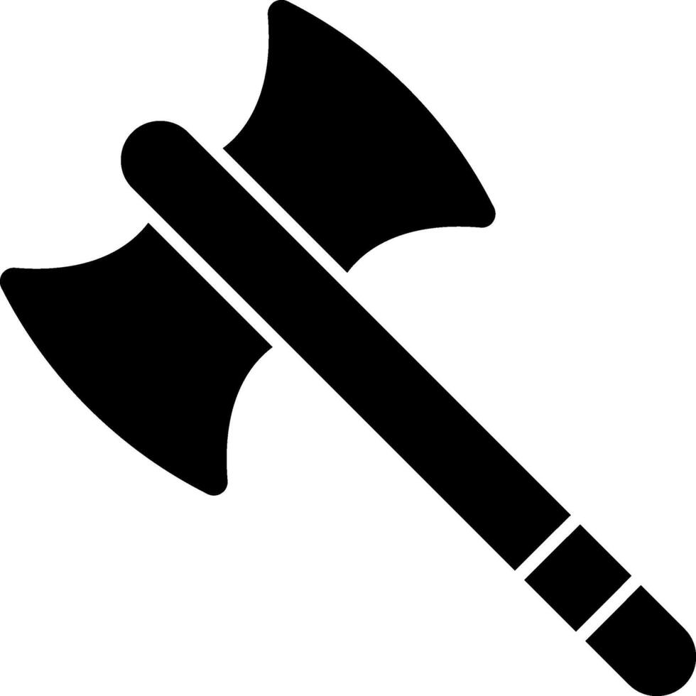 Axe Glyph Icon vector