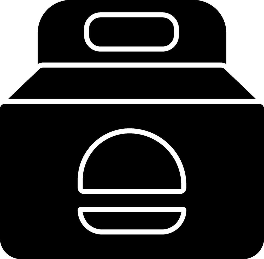 Tack Away Glyph Icon vector