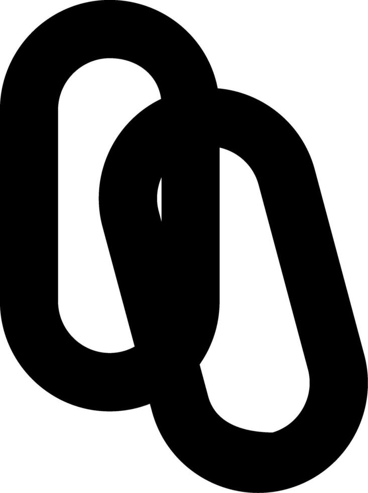 Link Building Glyph Icon vector