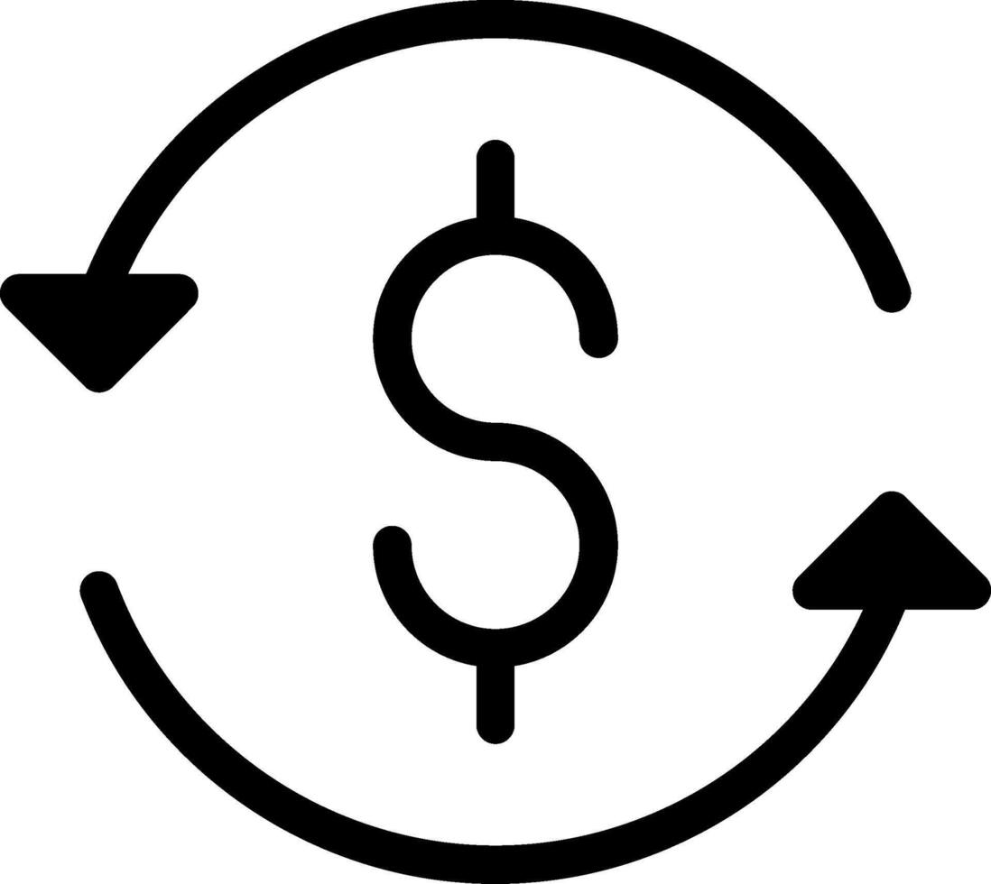 Subscribtion Glyph Icon vector