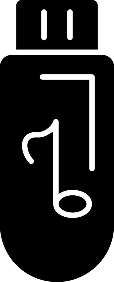 Usb Glyph Icon vector