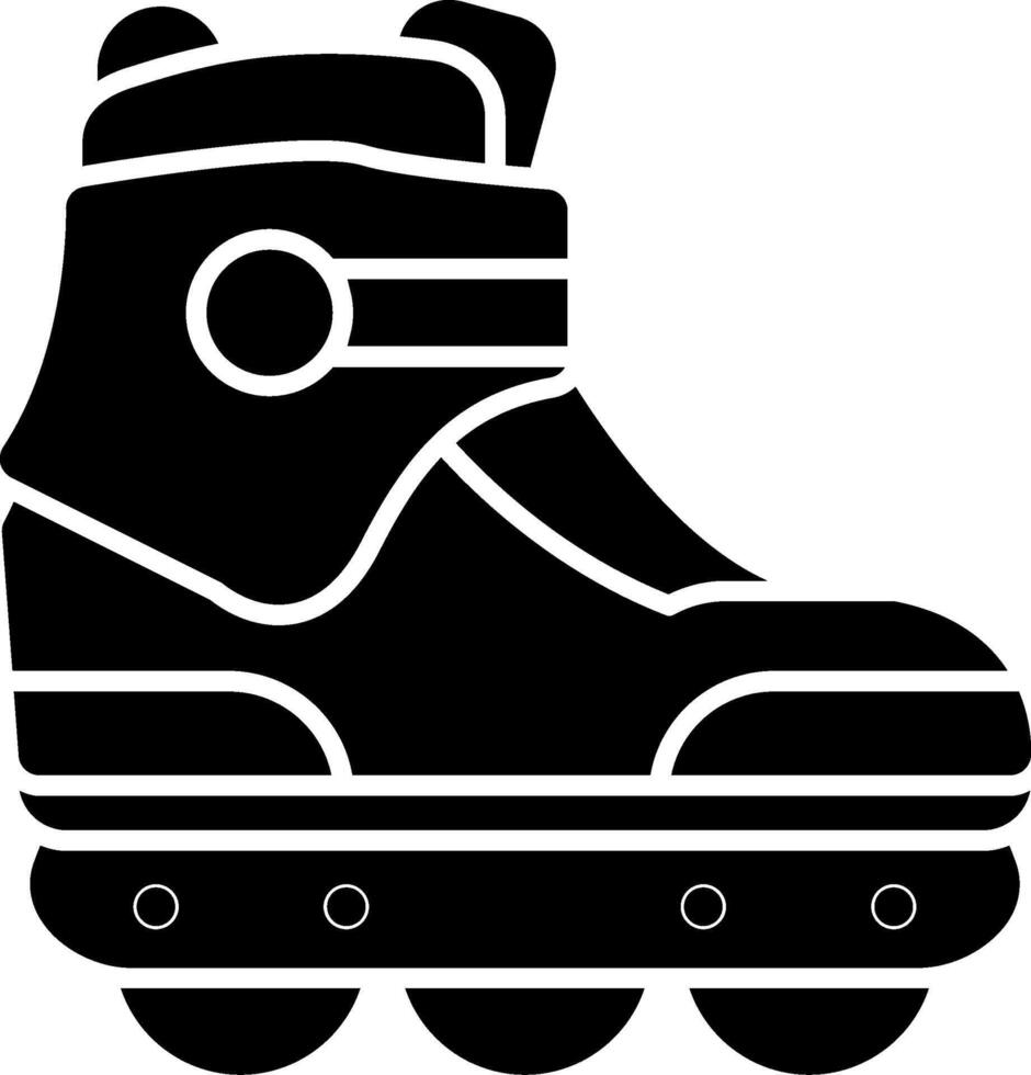 Roller Glyph Icon vector