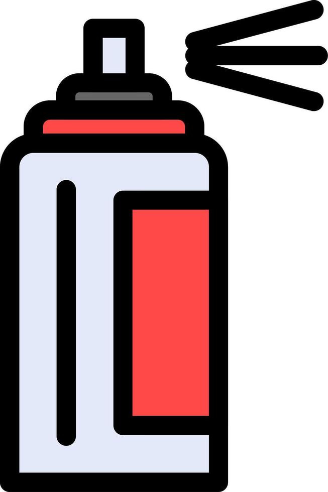 Spray Can Colorful Icon vector