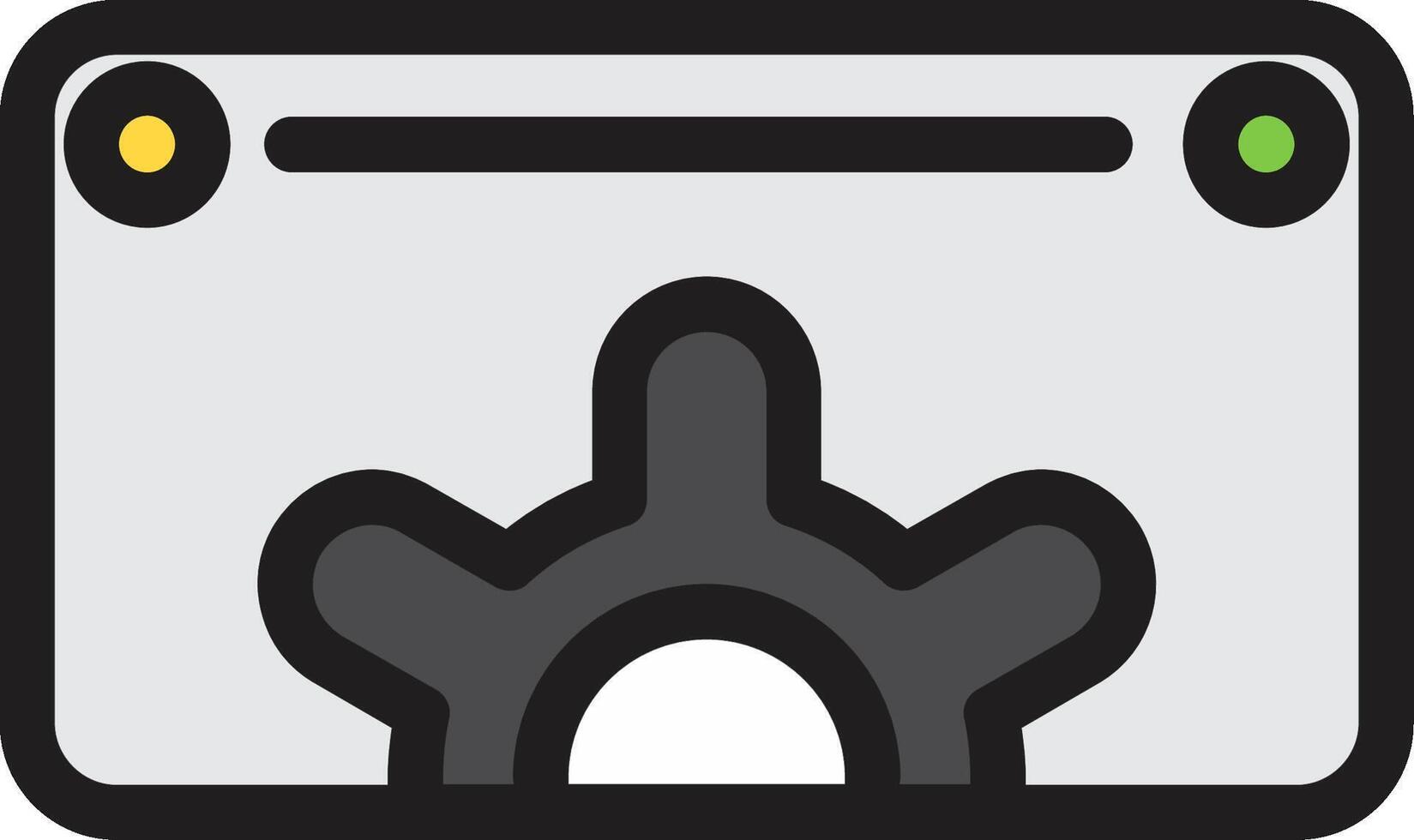 Website Colorful Icon vector