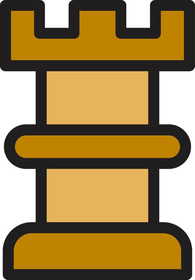 Rook Colorful Icon vector