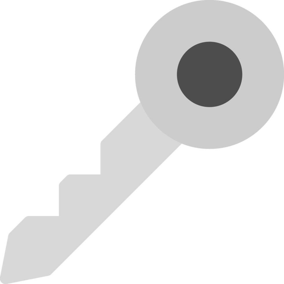 Key Colorful Icon vector