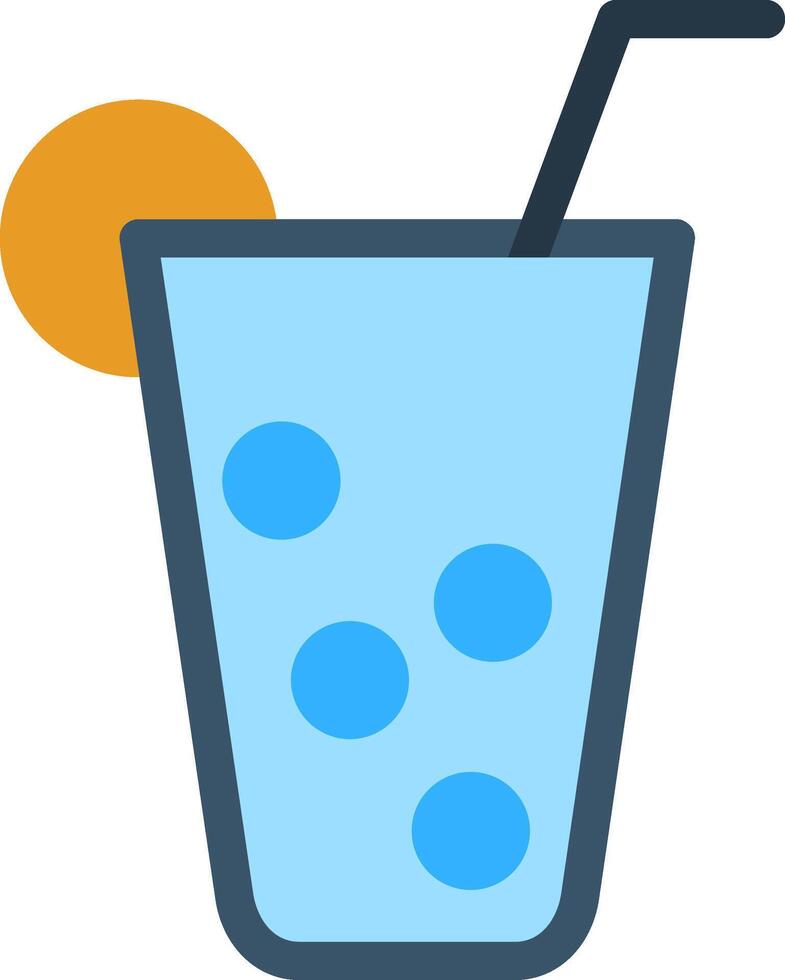 Lemonade Colorful Icon vector