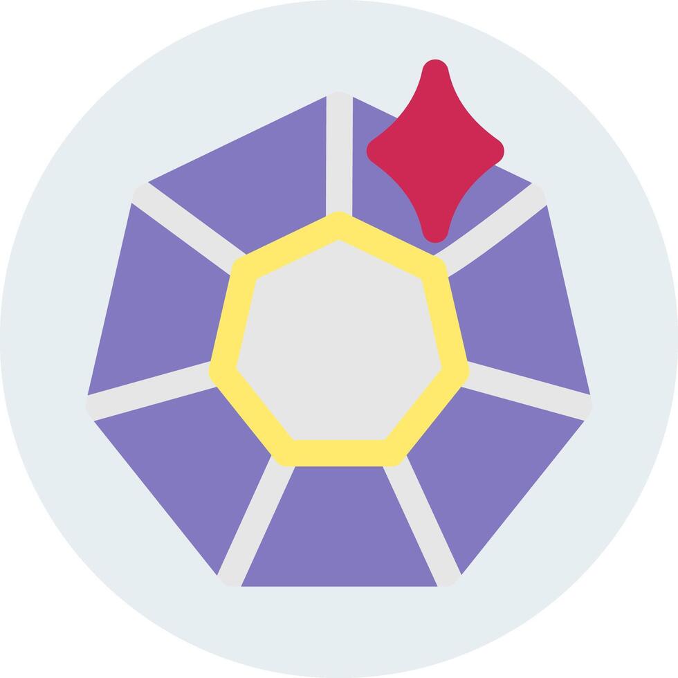 Diamond Colorful Icon vector