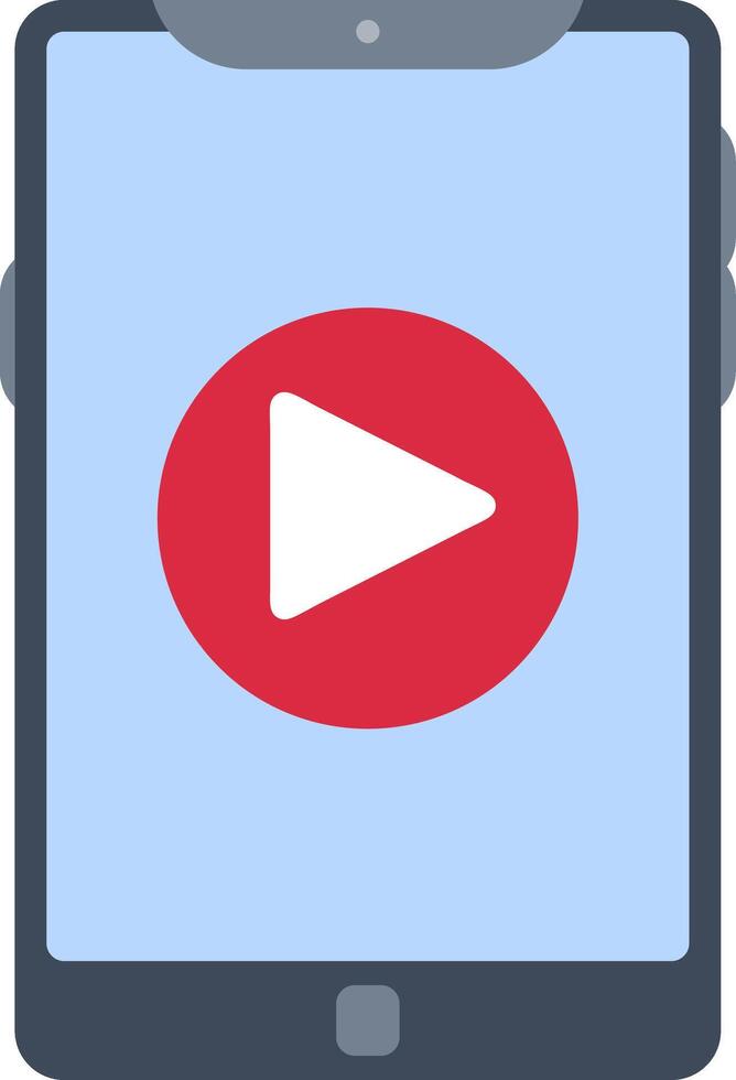 Play Colorful Icon vector