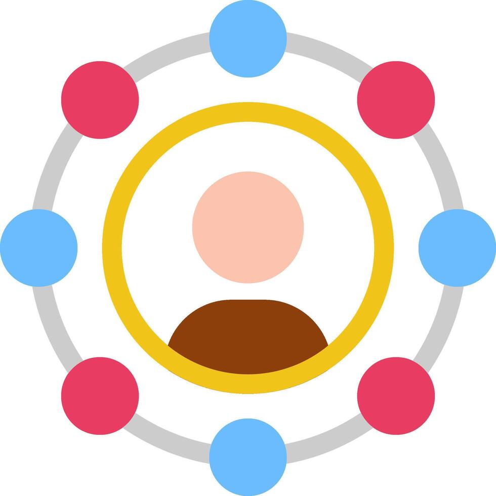 Affiliaed Marketing Colorful Icon vector