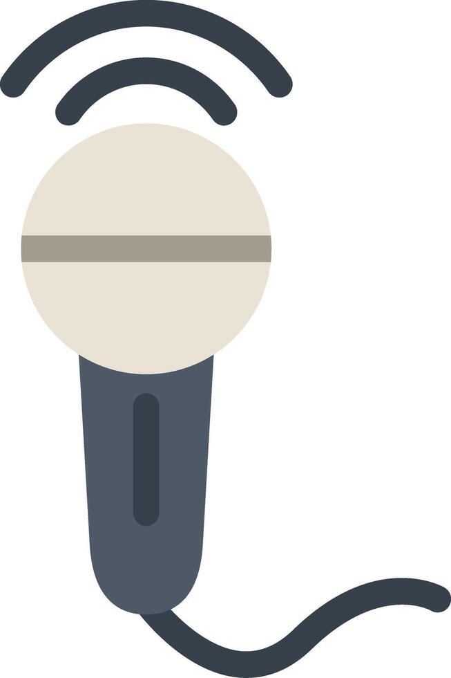 Micro Phone Colorful Icon vector