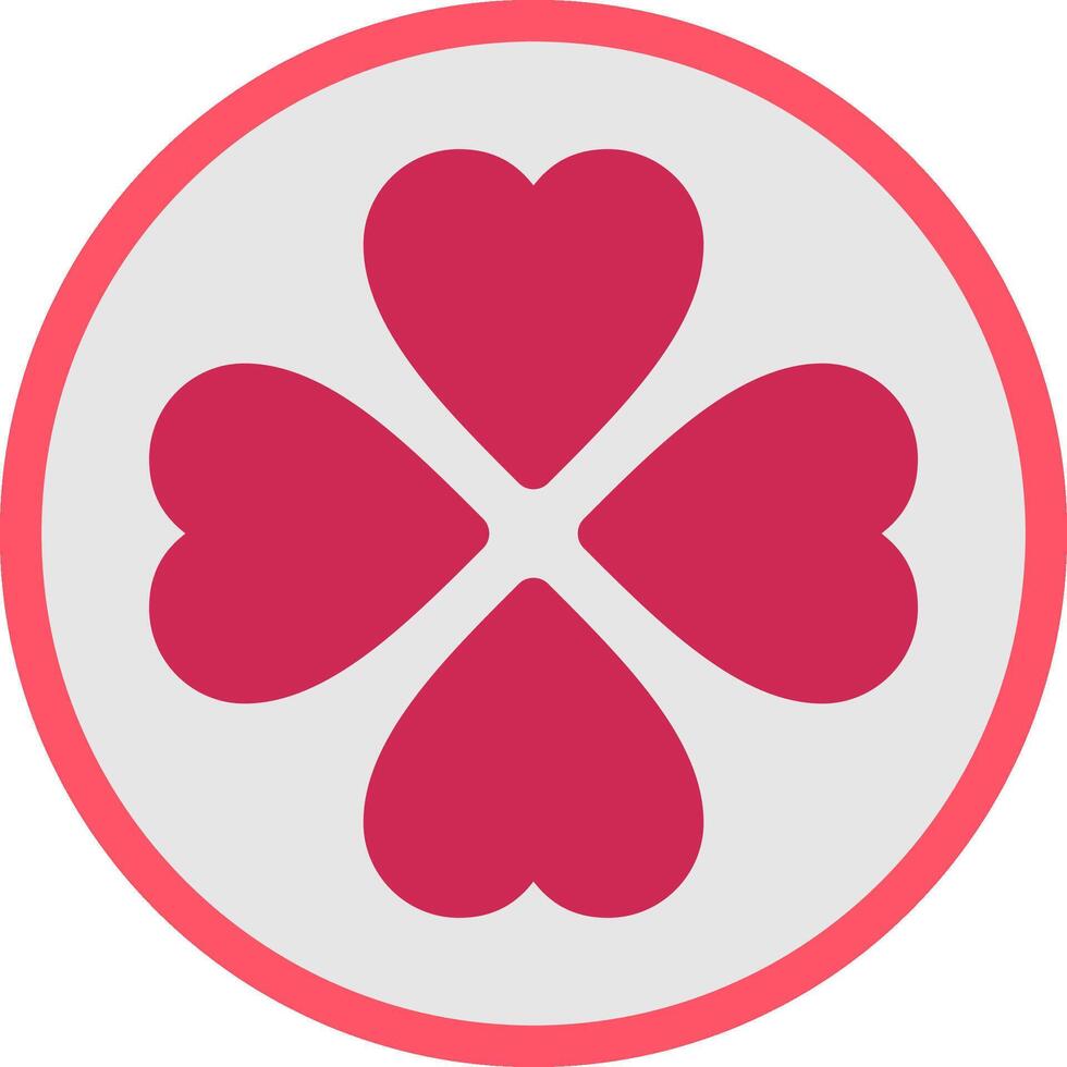 Lucky Colorful Icon vector