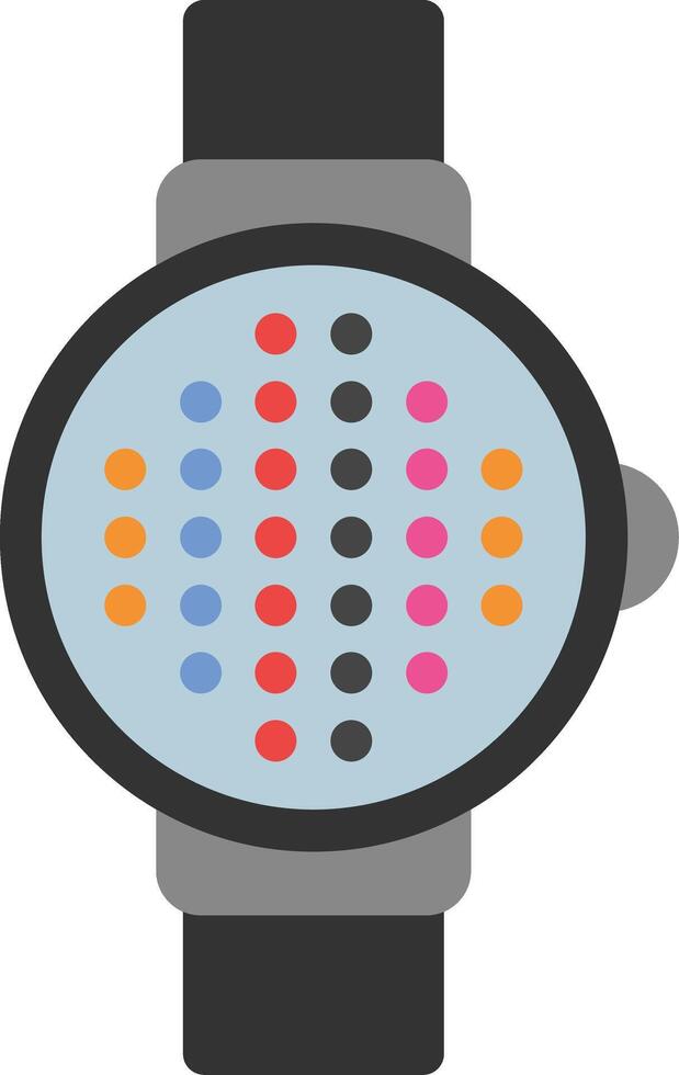 Smart Watch Colorful Icon vector