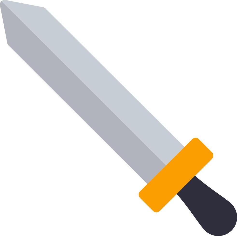 Sword Colorful Icon vector
