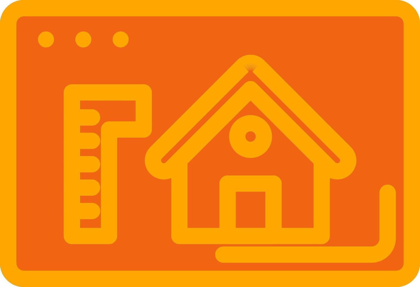 Architecture Colorful Icon vector