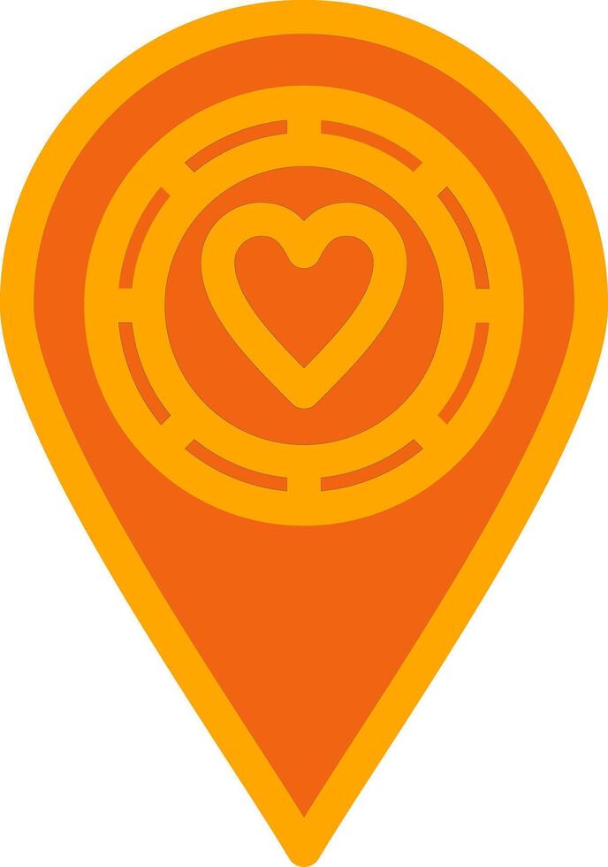 Casino Location Colorful Icon vector