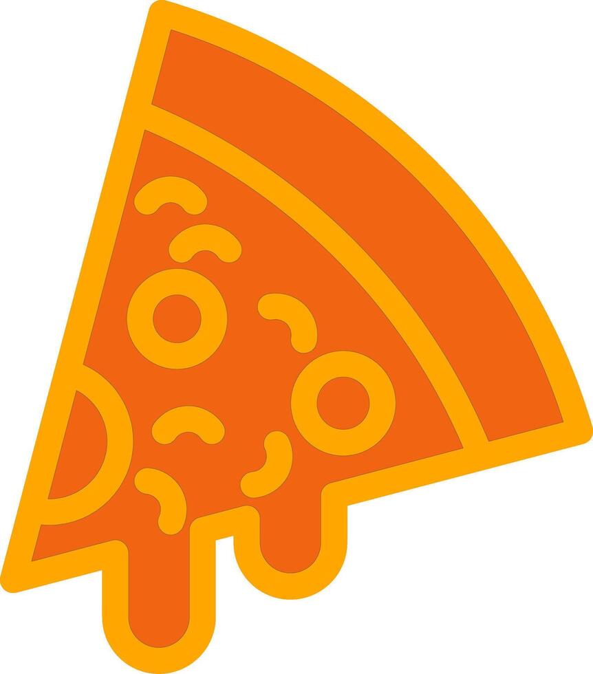 Pizza Colorful Icon vector