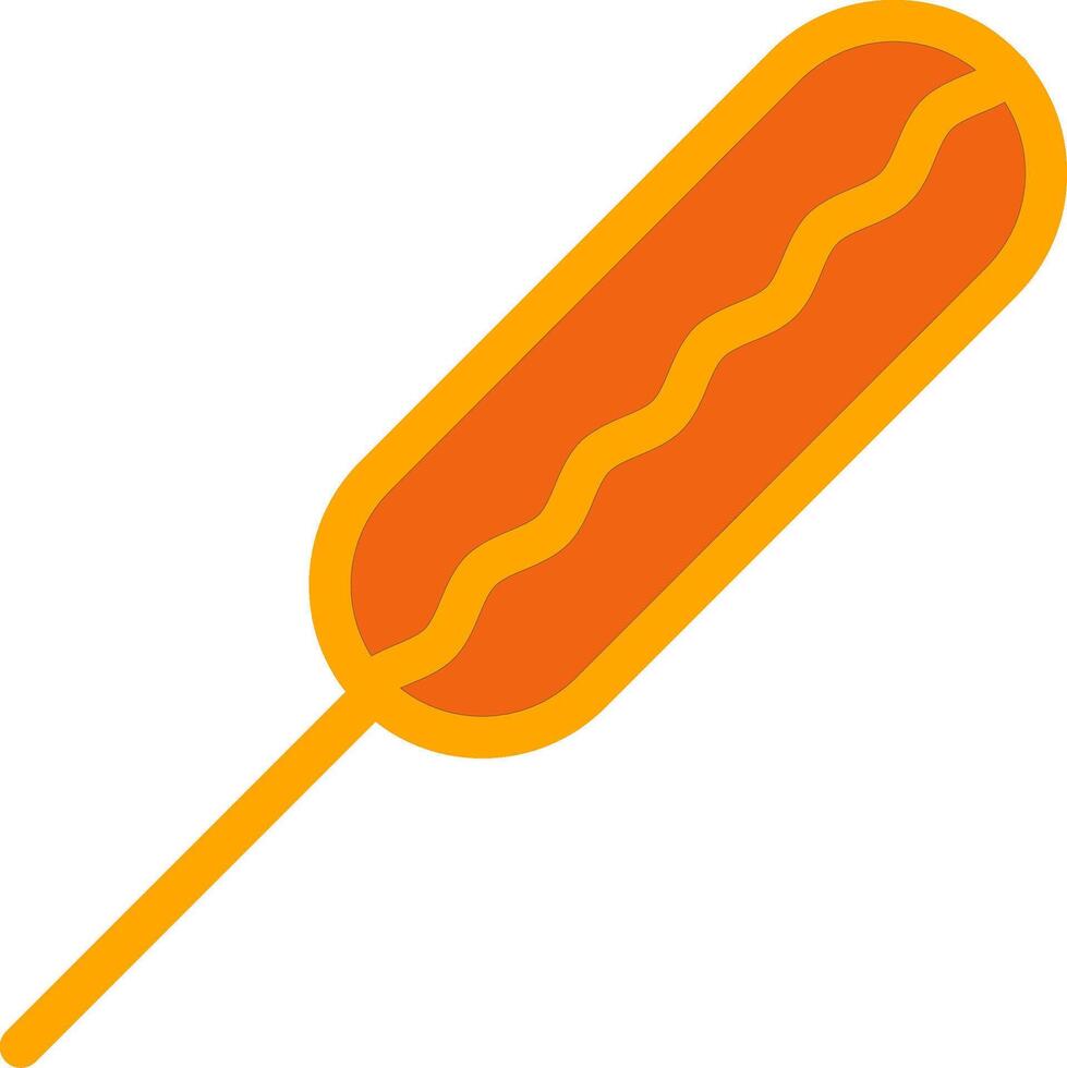 Kebab Colorful Icon vector