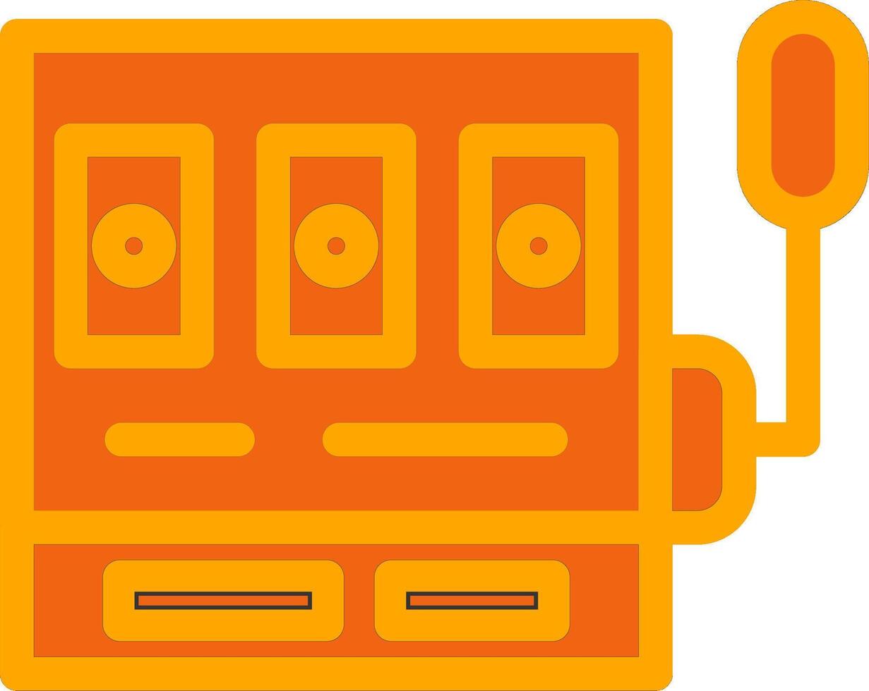 Slots Colorful Icon vector