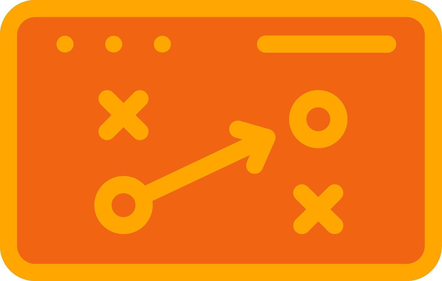 Strategy Colorful Icon vector
