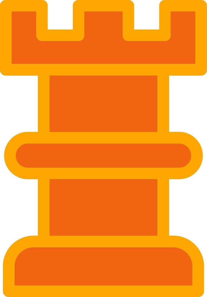 Rook Colorful Icon vector