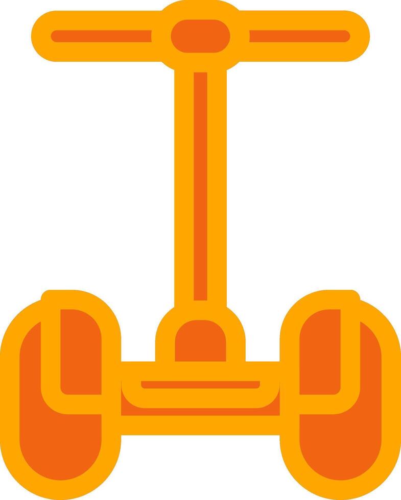 Segway Colorful Icon vector