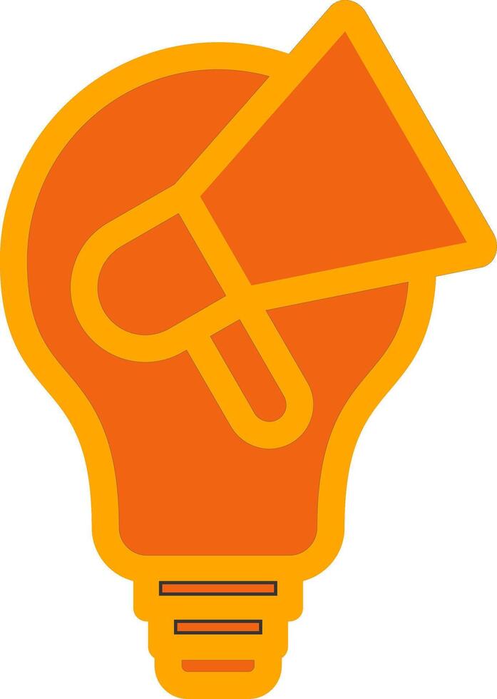Idea Colorful Icon vector