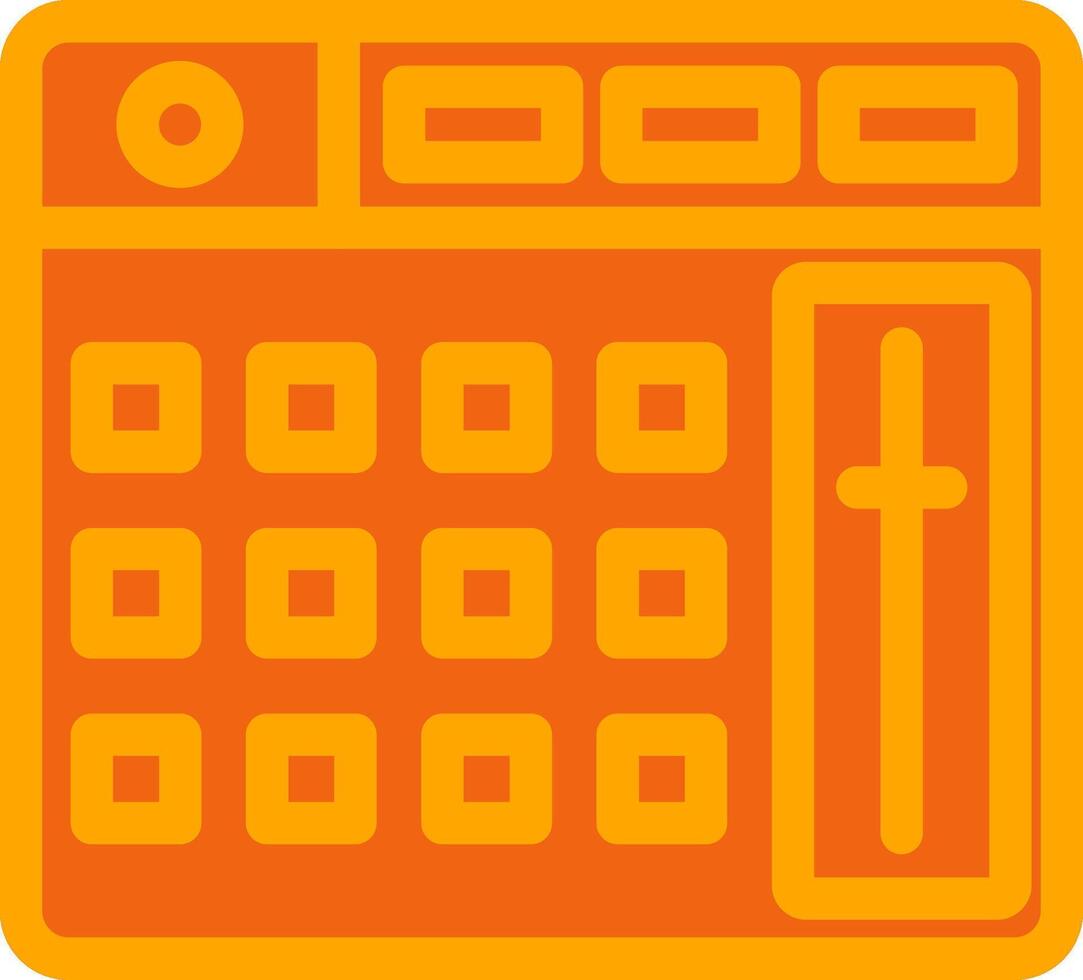 Launchpad Colorful Icon vector