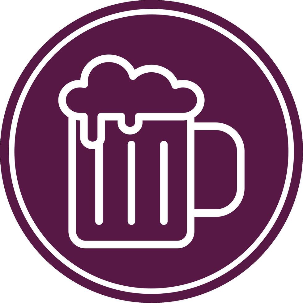 Beer Mug Colorful Icon vector