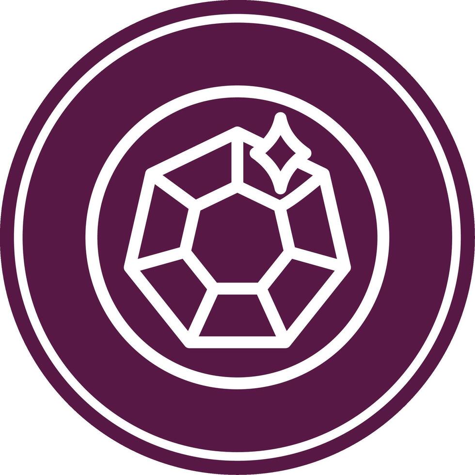 Diamond Colorful Icon vector