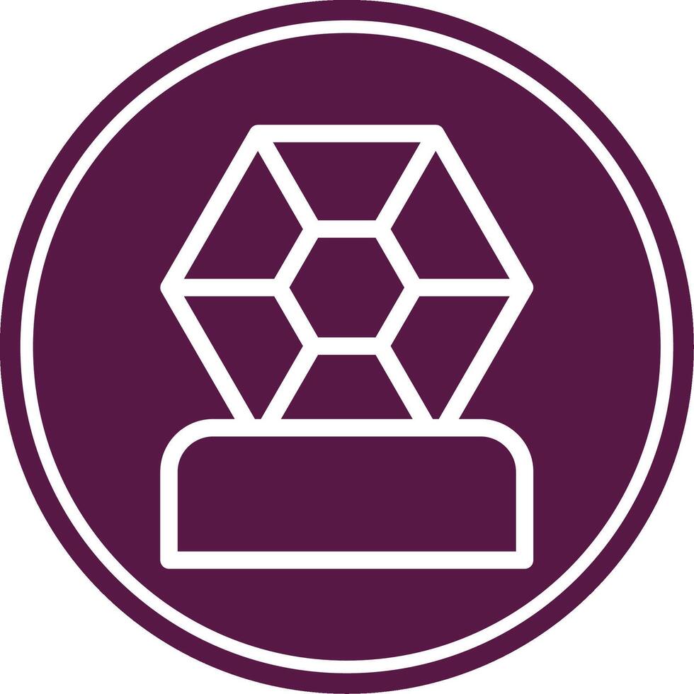 Gem Colorful Icon vector