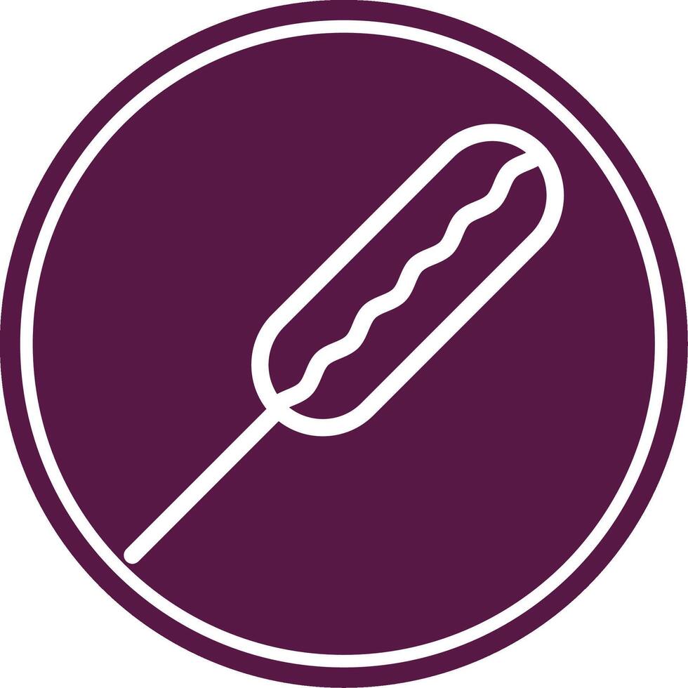 Kebab Colorful Icon vector