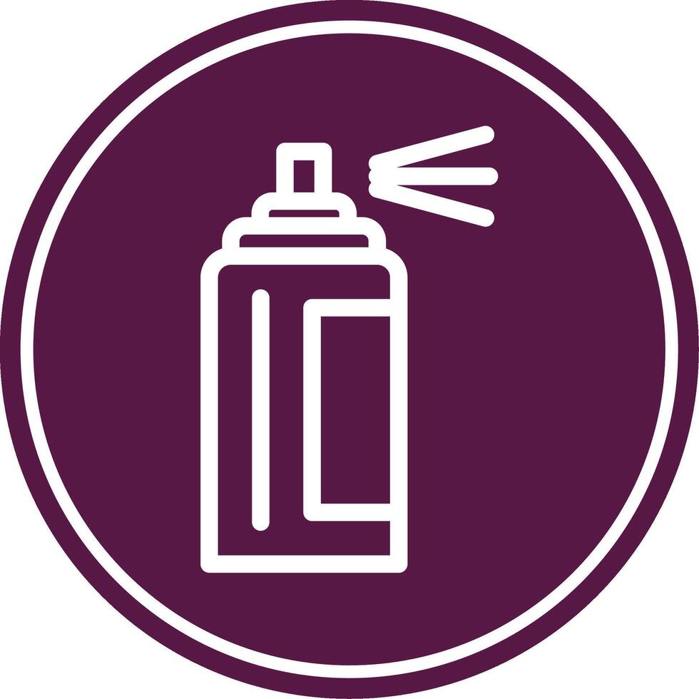 Spray Can Colorful Icon vector