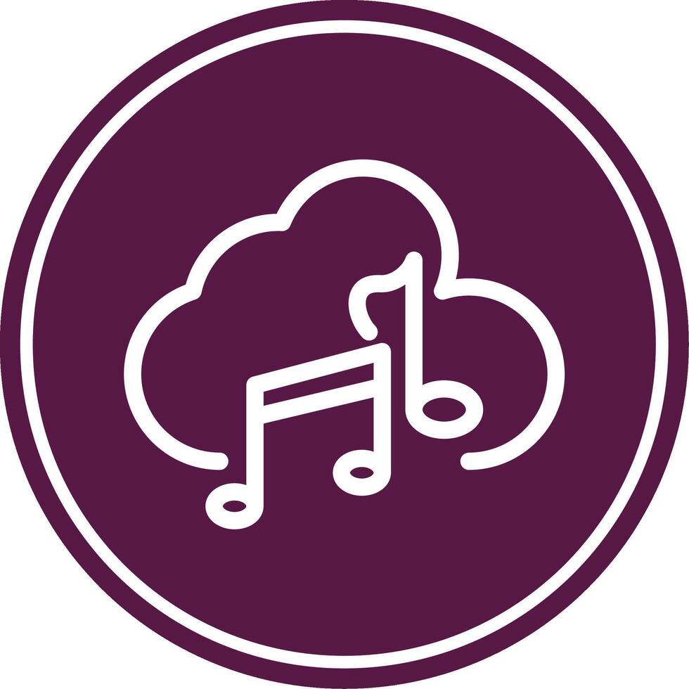 Cloud Colorful Icon vector