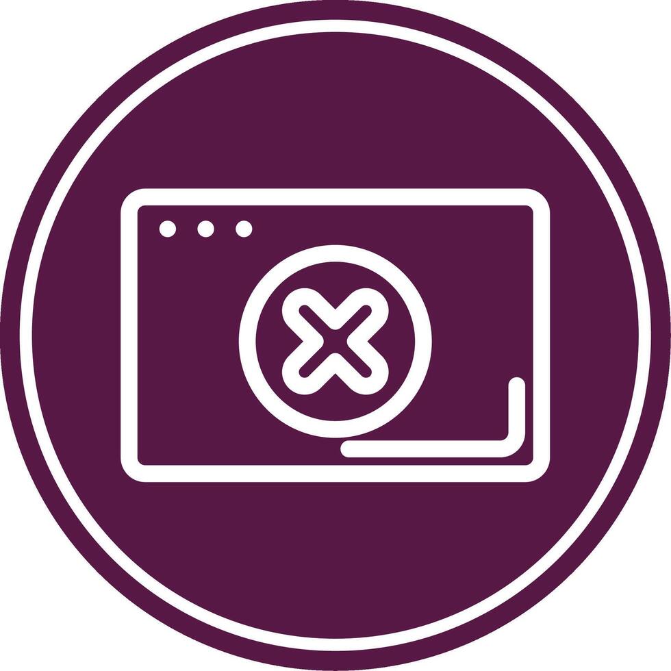 Error Colorful Icon vector