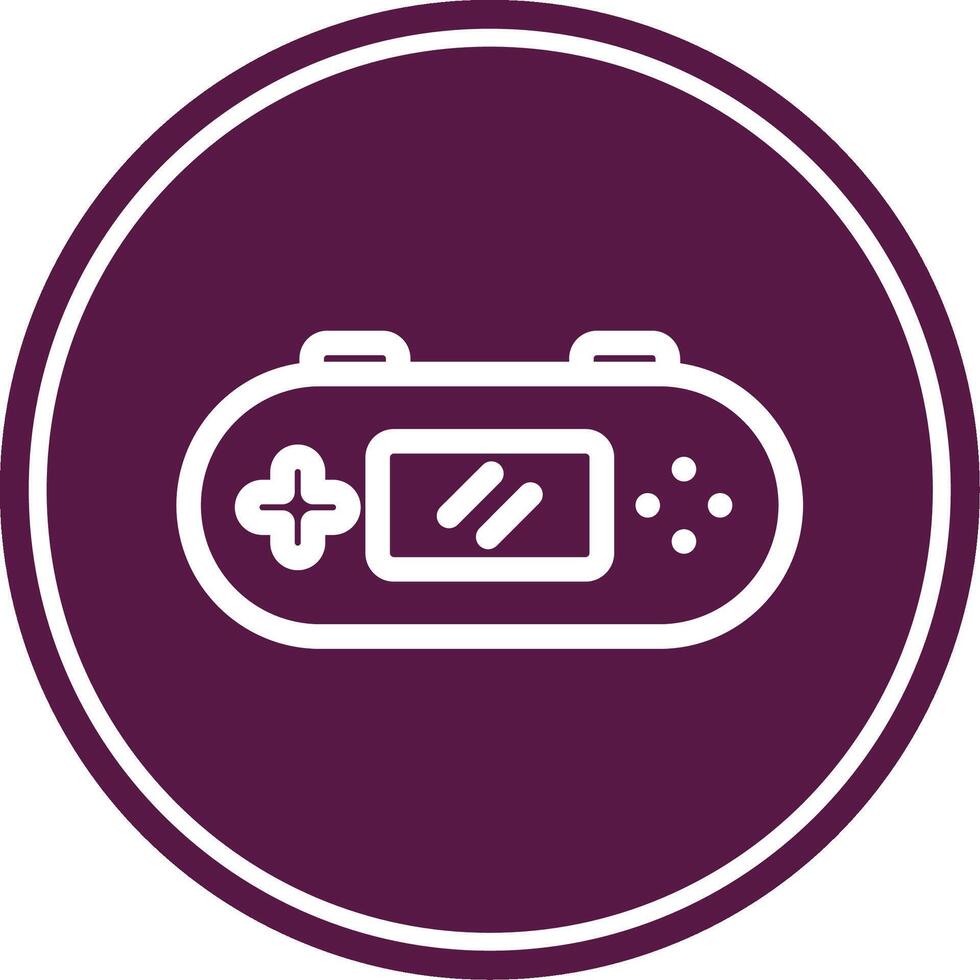 Game Console Colorful Icon vector