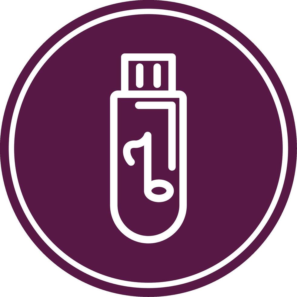 Usb Colorful Icon vector