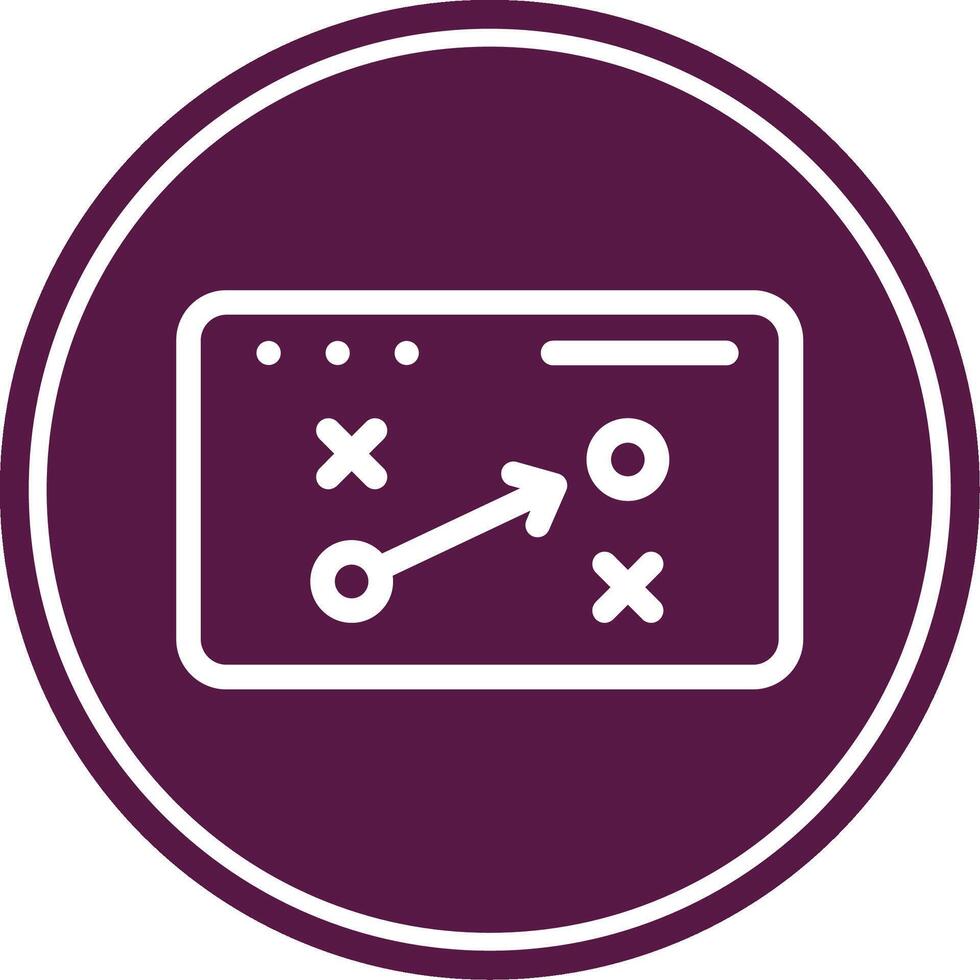 Strategy Colorful Icon vector