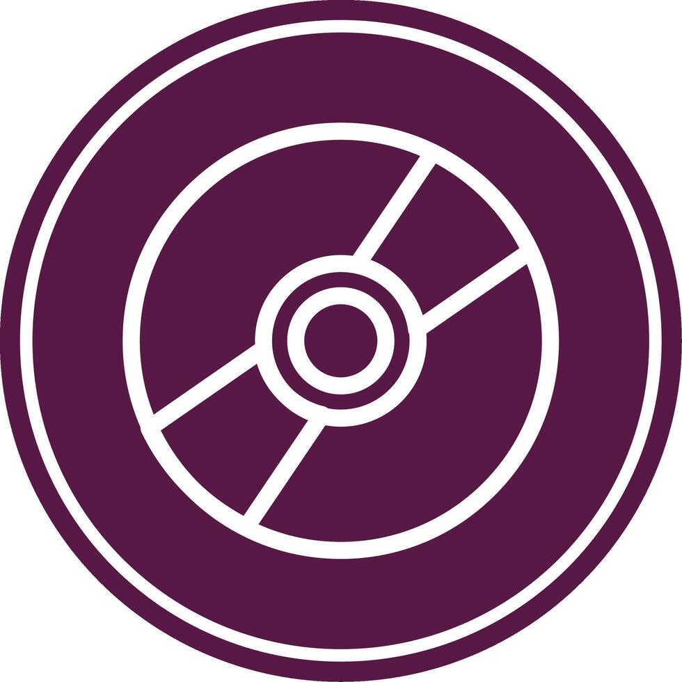 Cd Colorful Icon vector