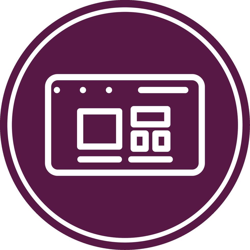 Responsive Design Colorful Icon vector