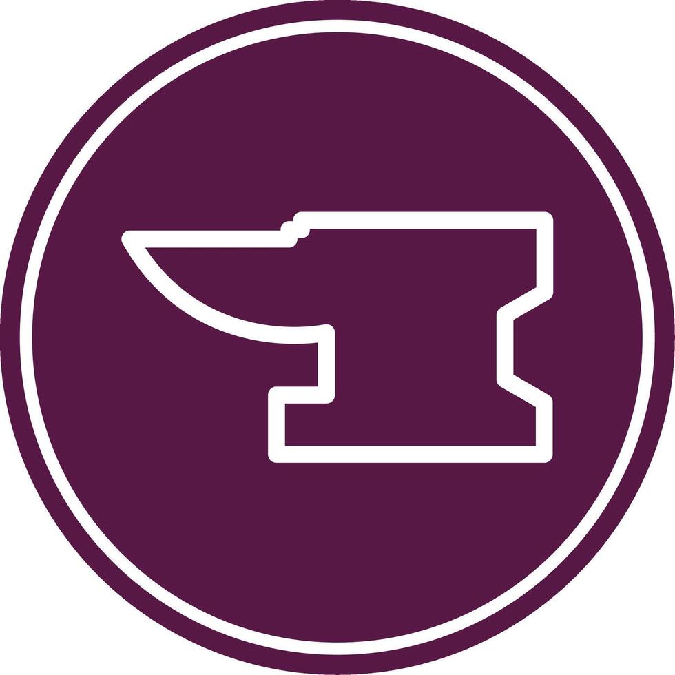 Anvil Colorful Icon vector