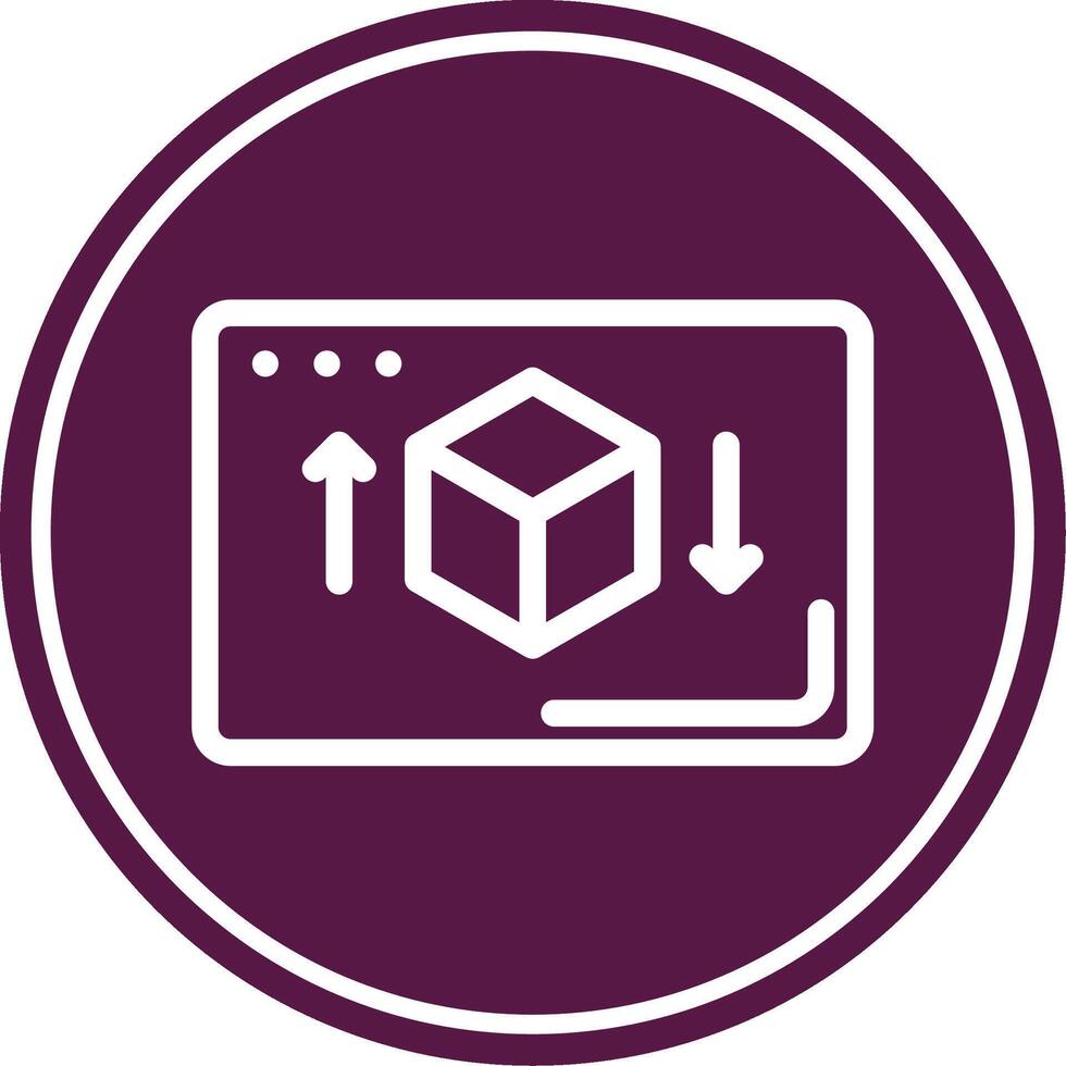 3d Colorful Icon vector