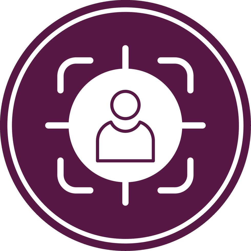 Target Audience Colorful Icon vector