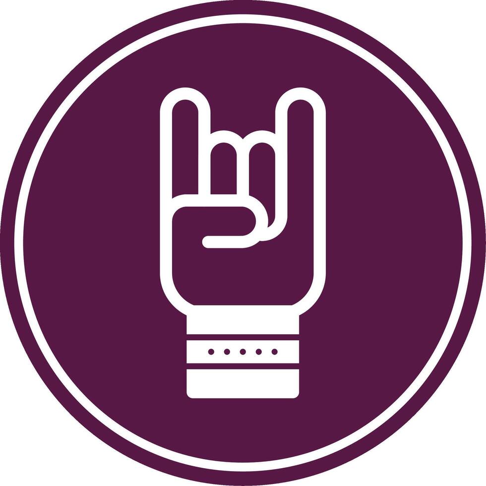Hand Colorful Icon vector