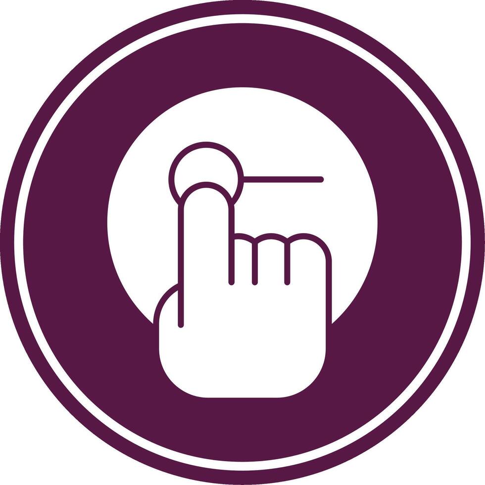 Touch Screen Colorful Icon vector