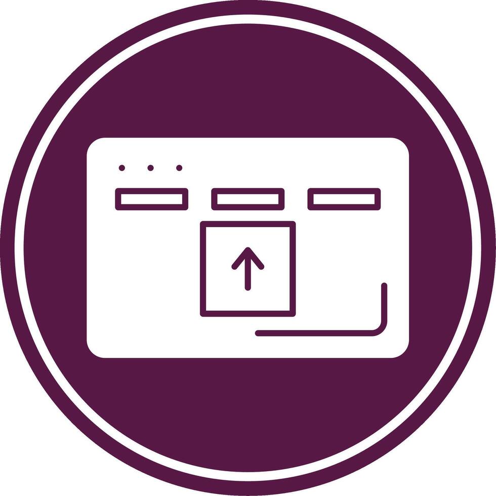 Drag And Drop Colorful Icon vector