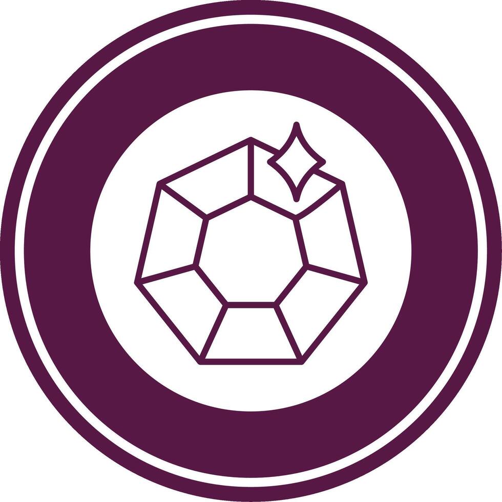 Diamond Colorful Icon vector
